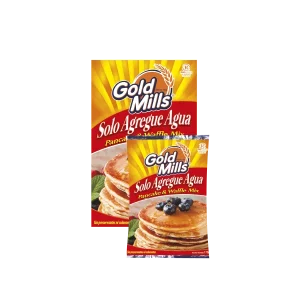 Pancake gold Mills solo agregue agua